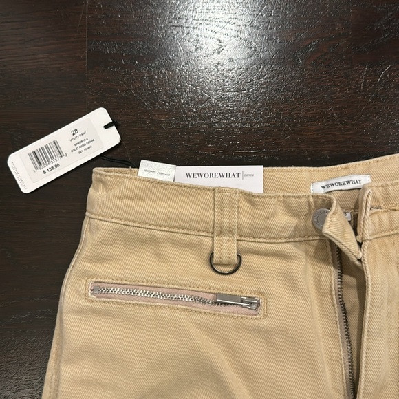 WeWoreWhat Utility pants. Two pairs - khaki and Olive green. Size 28 - Picture 6 of 6